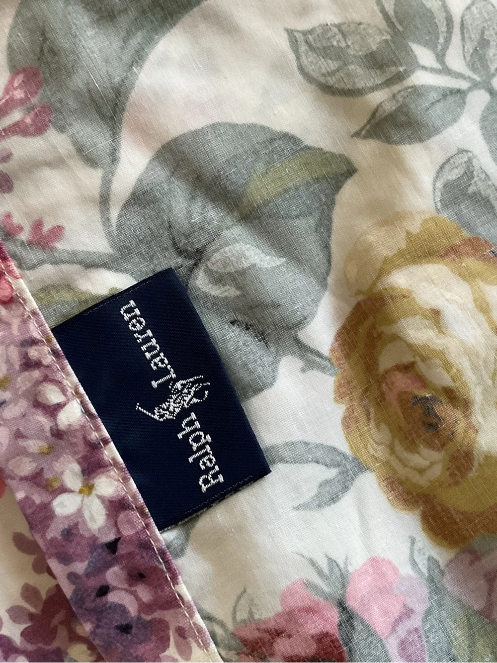 Ralph Lauren Queen Sheet Set- 2Pcs NEW “Allison” VTG Floral Cottagecore 1987